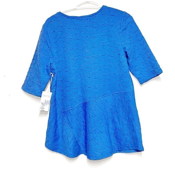*Host Pick*NWT Habitat H58008 Cotton Swing Short Sleeve Top Womens Sz S/M - Picture 4 of 10